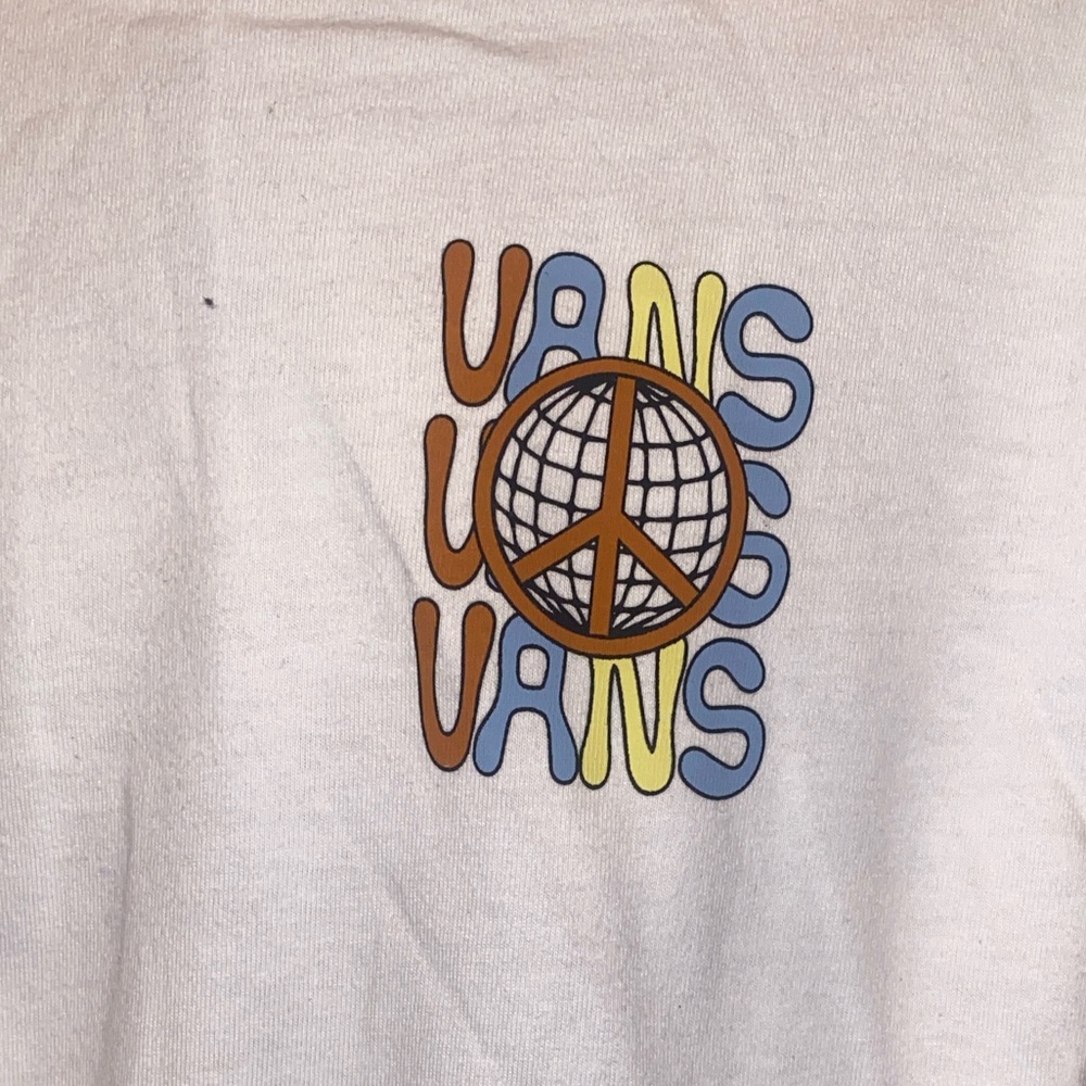 Vans 100% Cotton Long Sleeve Shirt, Medium - Picture 3 of 5